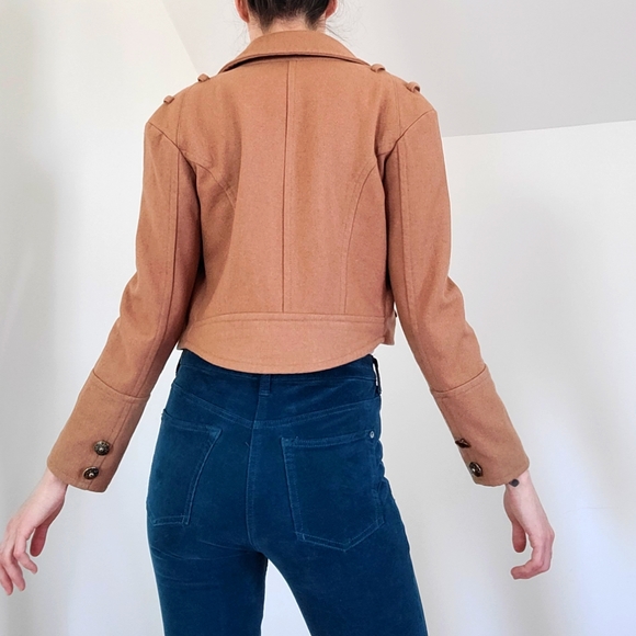 Wool crop jacket - Picture 8 of 16
